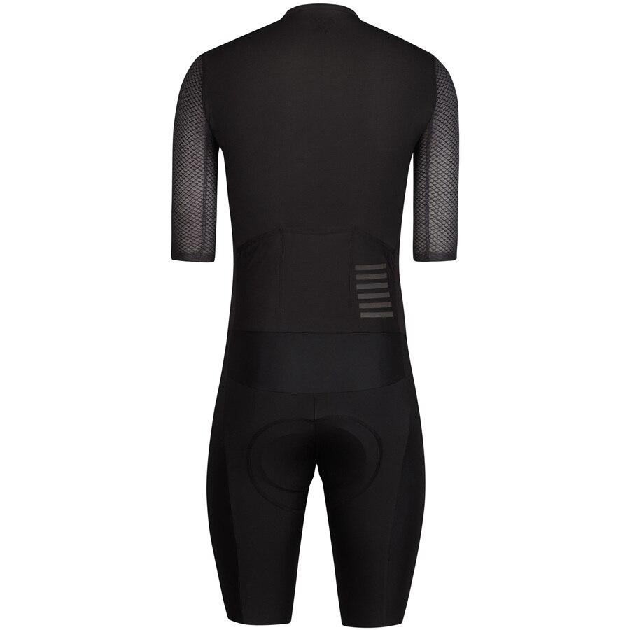 Maillot de cyclisme RAPHA Trisuit Cycling Skin Suit Race Fit Triathlon Combinaison à manches courtes Speed Suit Vêtements de triathlon pour hommes Trisuit Road Mtb Short Set_voghion.com