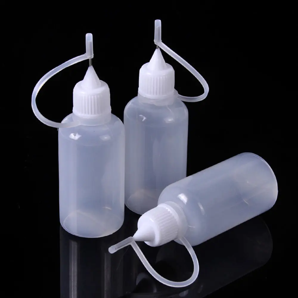 Chai nhựa dùng một lần, Chống rò rỉ, Chai nhỏ giọt nhựa 20ml, Rỗng, Chai chất lỏng mũi dài, Thích hợp cho mỹ phẩm và tinh dầu, Lý Tưởng cho các dự án tự làm và phòng thí nghiệm