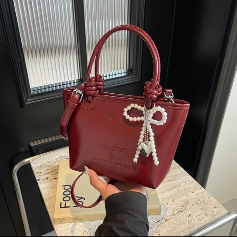 Túi xách nữ đeo chéo cầm tay sag chảnh tặng charm tym xinh