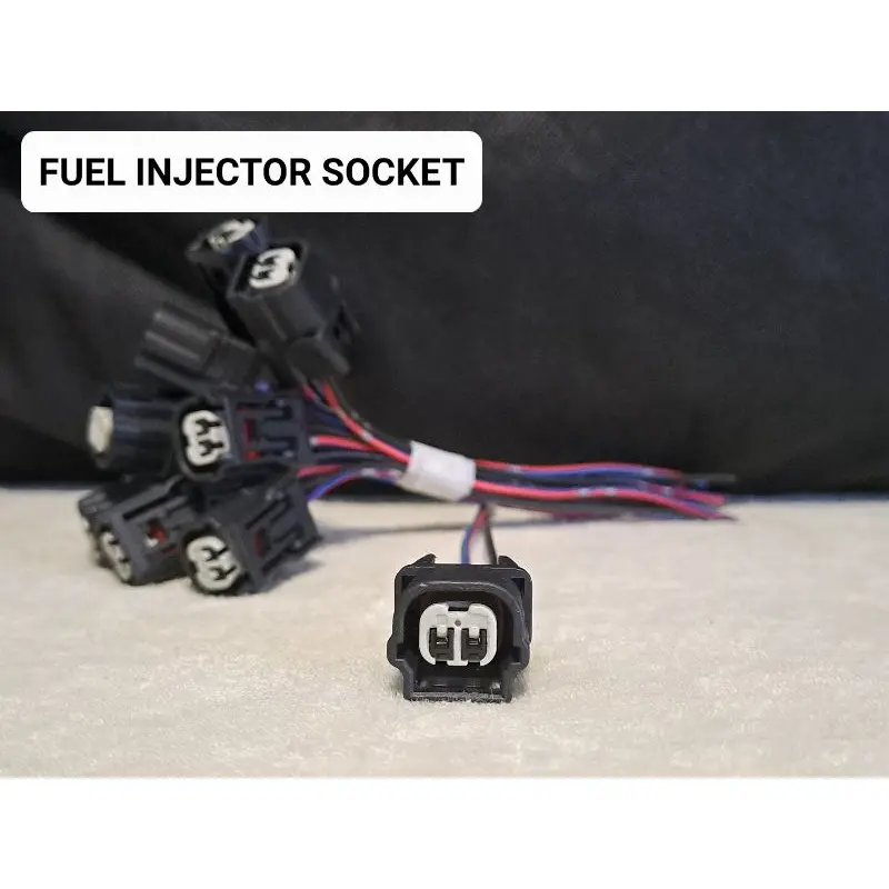 50% off for[1 PC] FUEL INJECTOR SOCKET 2 PIN FOR FI MOTOCYCLE WITH AUTO ...