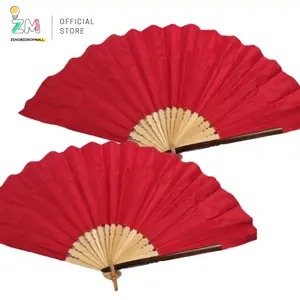 [PROMO] KIPAS TARI JUMBO RUMBAI MERAH / WARNA BEST SELLER