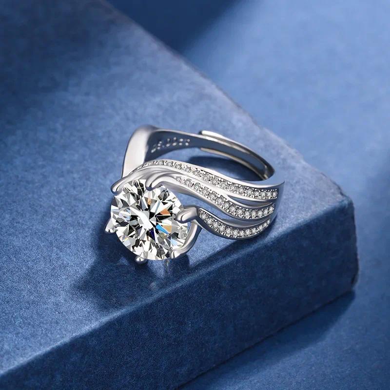 Product Introduction of Finger Ring Party Wedding Rings for Women Men Engagement Jewelry Stainless Steel Ring Anniversary Gift for Girls Couple Anillos 3