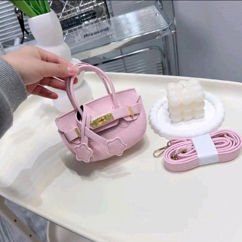 Túi xách nữ đeo chéo mini size 14 có quai xách da gạo BT bags Store 40A 3