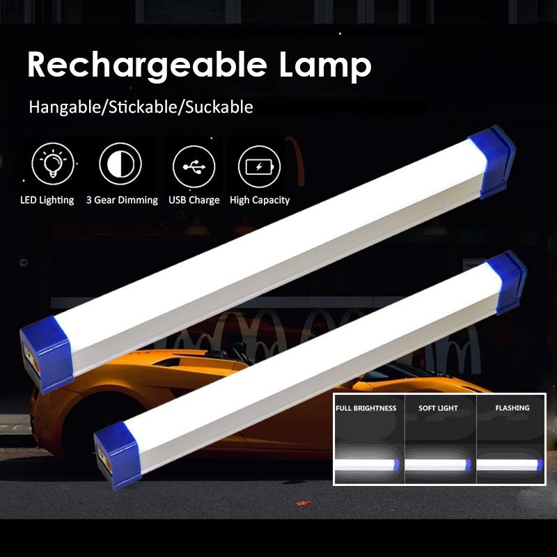 Product Introduction of USB Rechargeable Magnetic Emergency LED Light Lamp Outdoor Portable Light Tube Night Market Lamp solar magnetic 24
