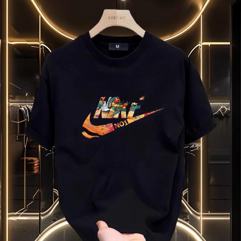 Áo Phong Nam tay dài form rộng 100% Cotton Tay Ngắn Dáng Rộng Cách Hàn Quốc Thời Trang Áo Thun trắng Local Brand Big size 0