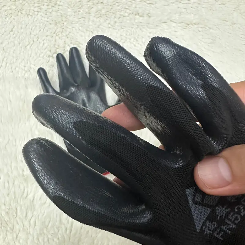( 1 Đôi ) Găng Tay Cách Điện Có Độ Đàn Hồi Cao An Toàn Đa Năng Điện Áp Cao 400V - Bảo Vệ Thoáng Khí - Xanh Dương + Đen - Thương Hiệu Mới - Cao Su - Dài 24cm - 1 Đôi - Nam Bao Tay 2