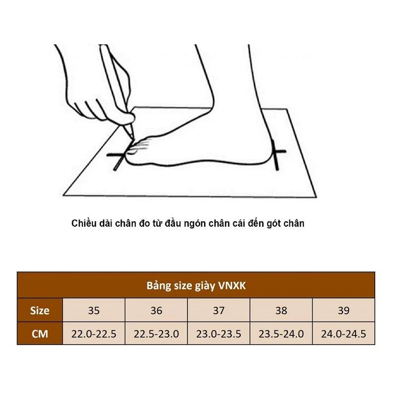 Product Introduction of Giày cao gót quai đá hai dây gót 7 phân mã T40 0