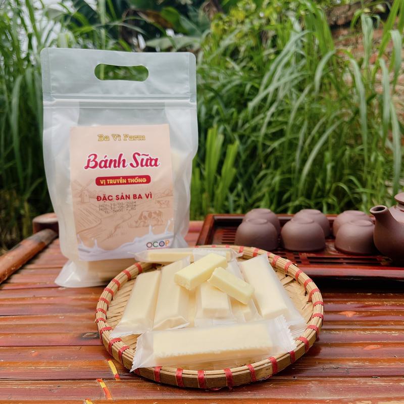 Đặc Sản Bánh sữa Ba Vì Hương Vị Truyền Thống Snack Food Ăn Vặt Thức Ăn