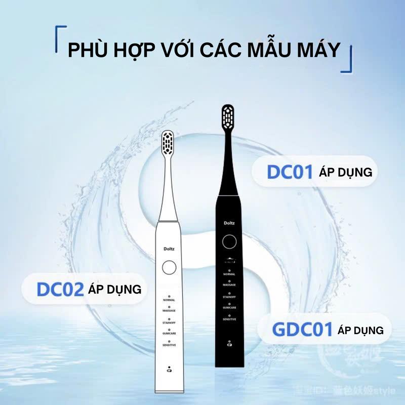 Đầu Bàn Chải điện EW-DC01, EW-DC02, Cho Răng Nhạy Cảm - JMI SHOP - JMI GROUP 3