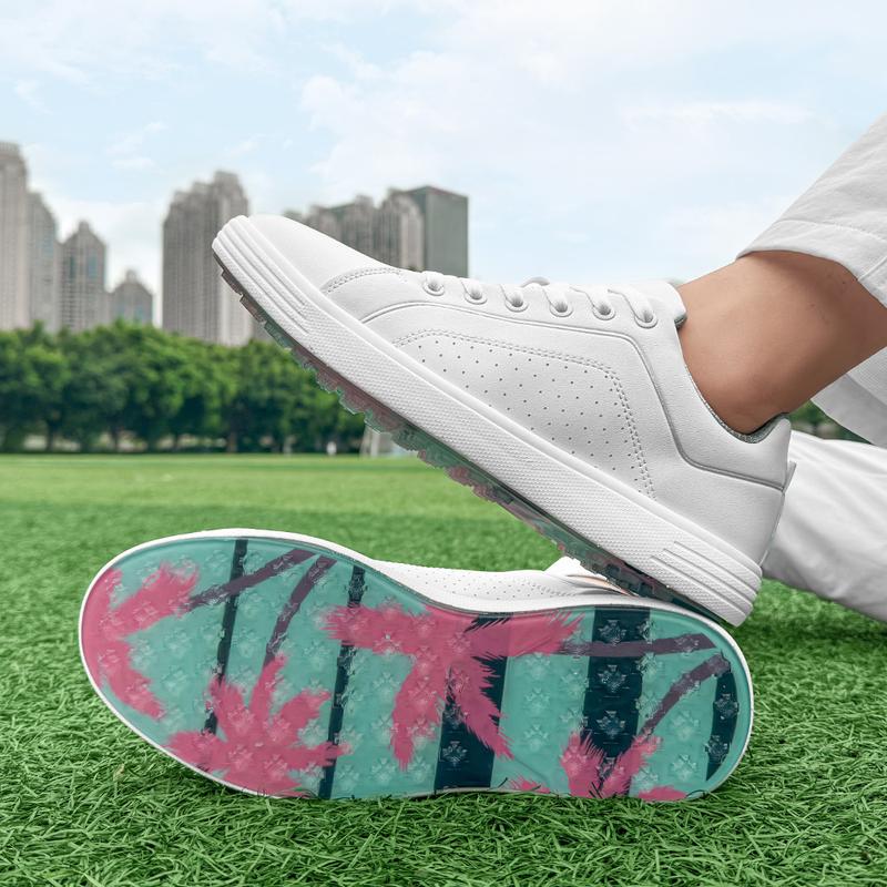 Product Introduction of Couple Golf Shoes Men 2024 Comfortable Non-slip Outdoor Golfer Training Spikeless Casual Leisure Walking Golf Sneakers 4