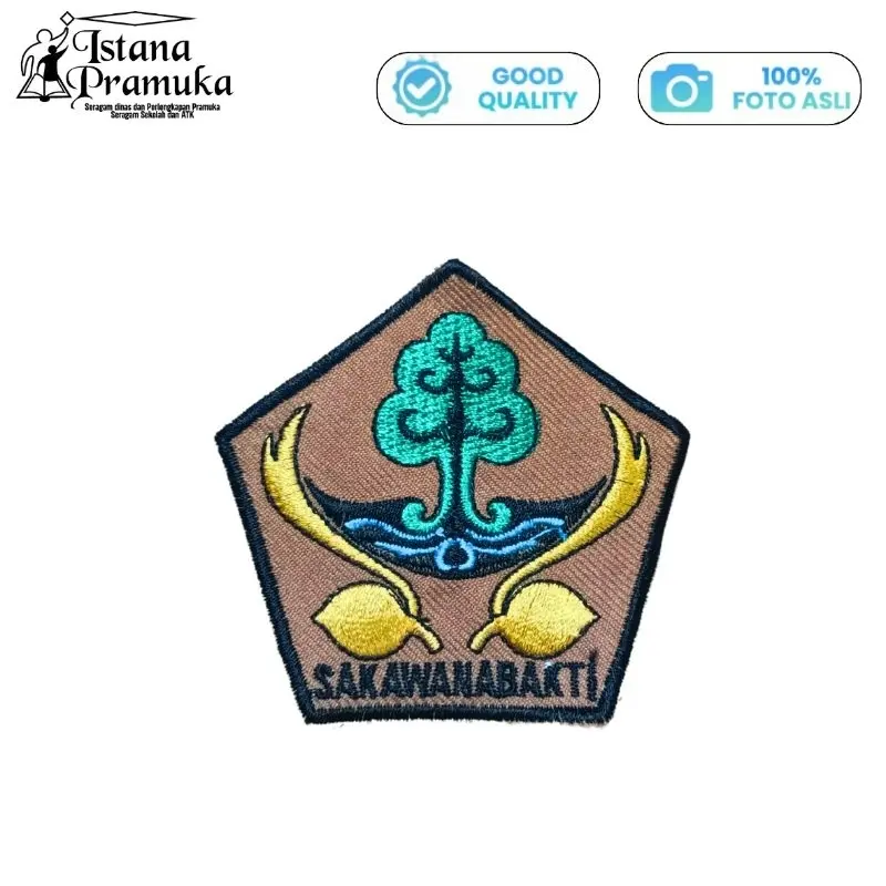 Logo Bordir Tanda Saka Pramuka - Istana Pramuka Gelora