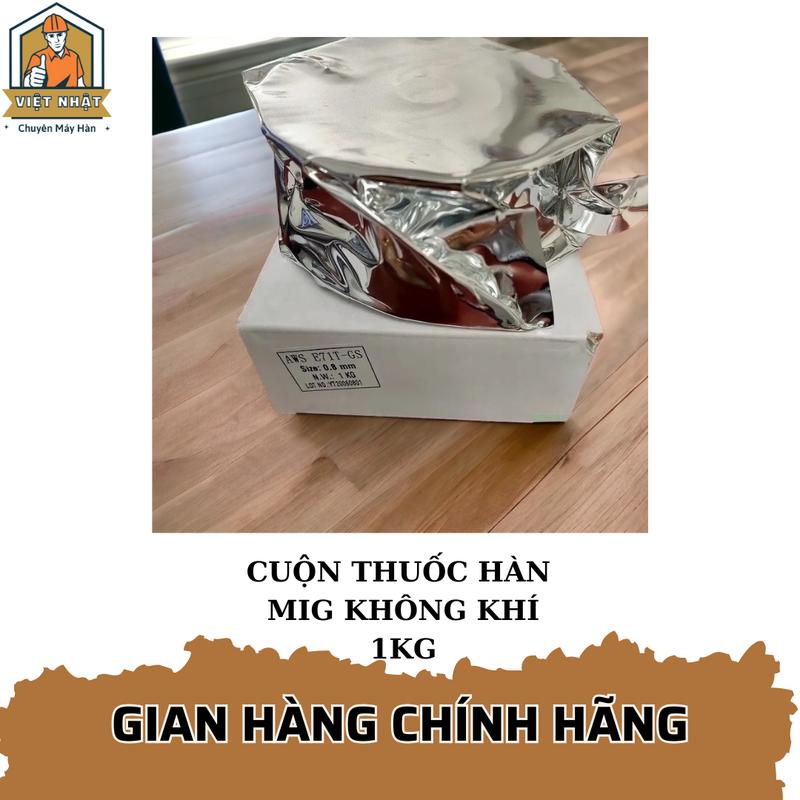 Cuộn dây hàn MIG không dùng khí 1kg cho máy hàn 1