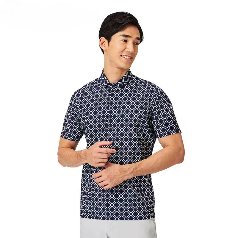 Quần Áo Golf, TaylorMade, Dành Cho Nam Giới, Bộ Sưu Tập Mùa Hè, Phong Cách Thể Thao Mới, Thoáng Khí, Áo POLO ngắn Tay, 46 3