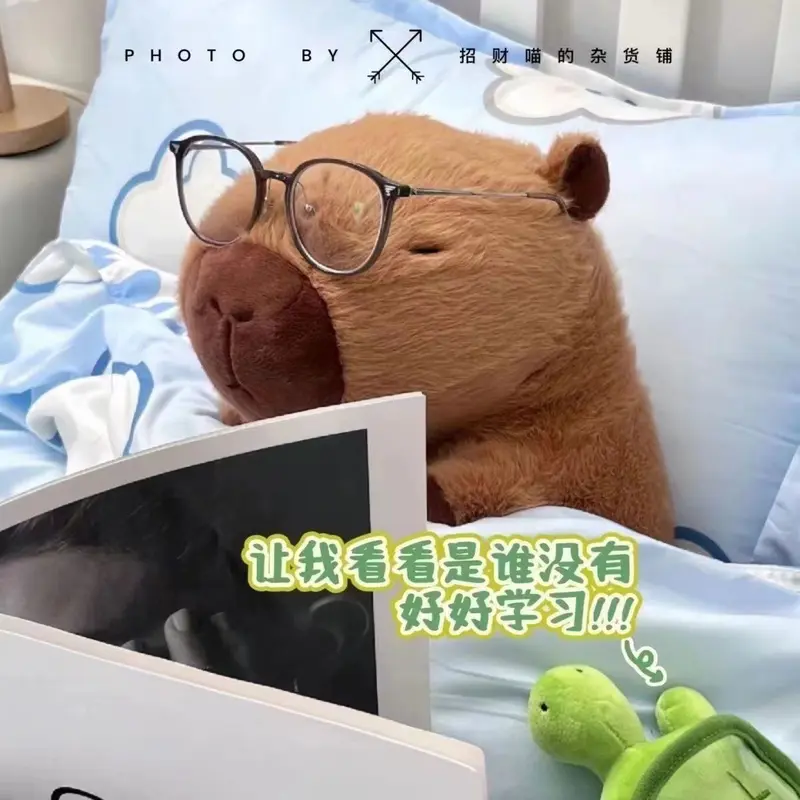 Đồ Chơi Nhồi Bông Capabala, Phổ Biến Và Dễ Thương, Búp Bê Ngoại Cỡ Búp Bê Capybara, Xấu Xí Và Dễ Thương, Quà Sinh Nhật Thú Bông Thú Nhồi Bông Toy Phát Nhạc 1