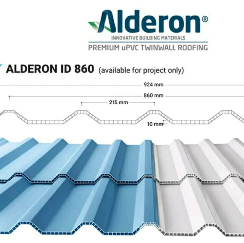 ATAP UPVC ALDERON 860 Harga permeter
