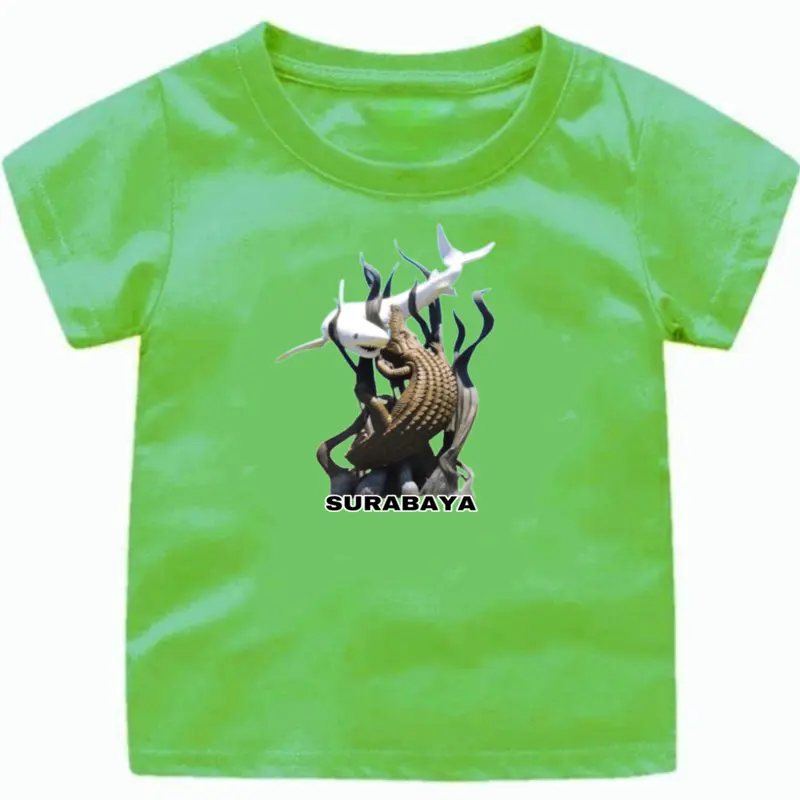 KAOS OBLONG ANAK TUGU SURABAYA BAHAN AKTUN COMBED 8