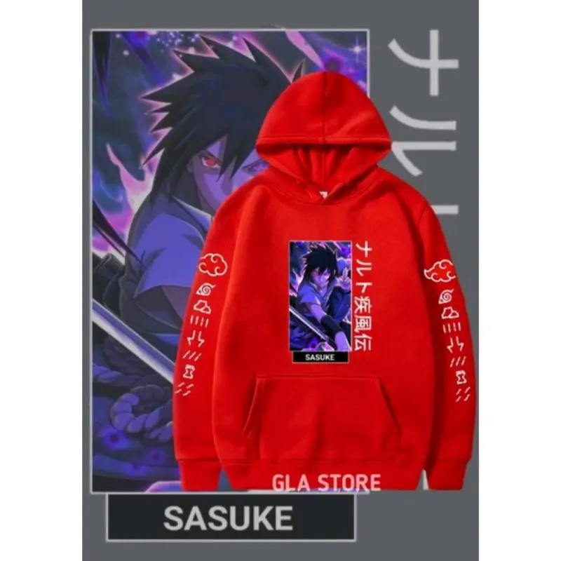 jaket hoodie anak anak gambar sasuke uchia/suwuter hoodie anime naruto/akatsuky/suwiter gambar sasuke uciha 2