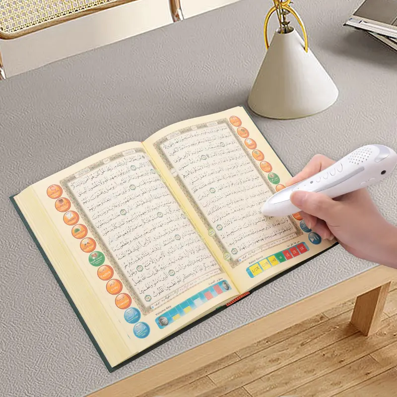 16GB Quran Reading Pen, 1 Count USB Rechargeable Digital Voice Reading Pen, Book Point Reading Amplifier, Educational Device for Home & School 3