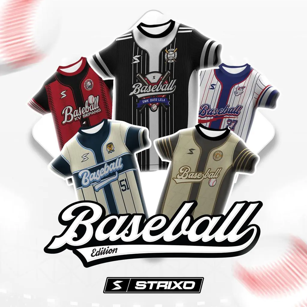 [Free Customization] NETBALL Jersey Baseball Stripes Flame Print! New! Design 2024 Baseball Fully Sublimated T-Shirt Baseball Jersey Custom Name and Number Crew Neck Jersey