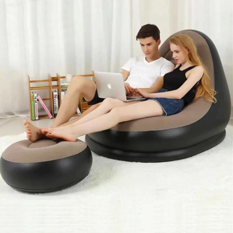 Ghế Đệm Hơi Tựa Lưng, Ghế Hơi Sofa Siêu Êm, Siêu Thư Giãn Hàng Siêu Cấp 5