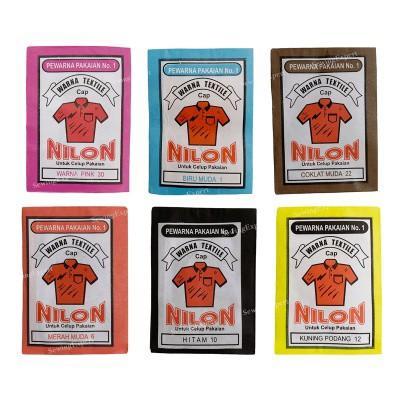 Product Introduction of [PAKET 10 PCS] Pewarna Pakaian Permanen WANTEX NILON Wenter Nylon Cat Pakaian Stationery 12