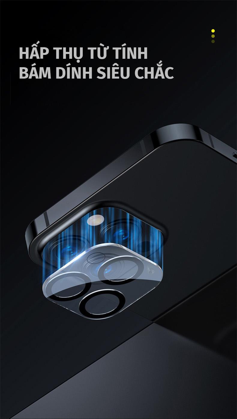 Product Introduction of Cụm Cường Lực Camera Cho iPhone Trong Suốt, Phụ Kiện Bảo Vệ Cam Chống Trầy, Va đập 2