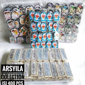 Paket hemat isi 400 pcs gantungan kunci murah bermanfaat Souvenir Chains Ganci