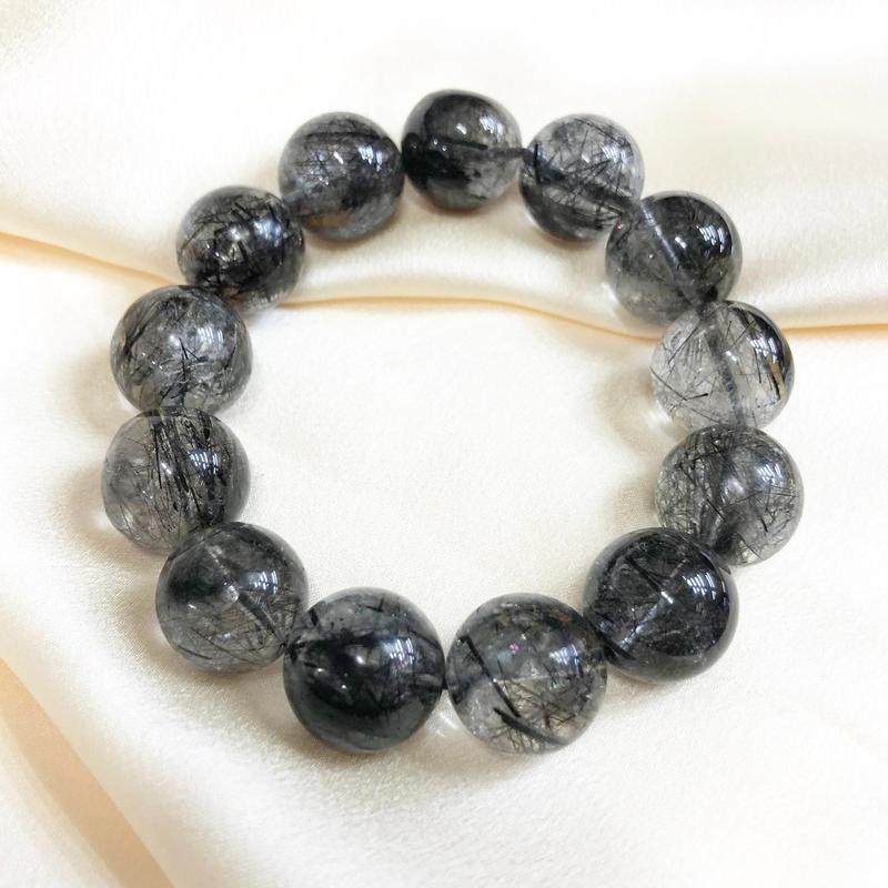 KN38 TOCĐEN Vòng tay Đá phong thủy Toc*Den cho Mệnh Thủy và Mộc