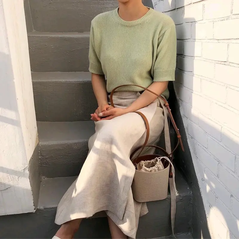 EONJU - SUMMER BUCKET CANVAS TAS SELEMPANG BUCKET CANVAS SERUT BAGIAN DALAM 4