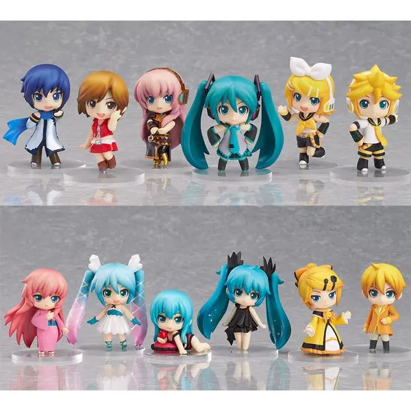 Bộ Sưu Tập Mô Hình Hành Động PVC Mini, Meiko Megurine Luka Kagamine Rin Kaito Miku, Đồ Chơi Mô Hình, Quà Tặng, Cosplay, [Giảm Giá Xả Hàng]