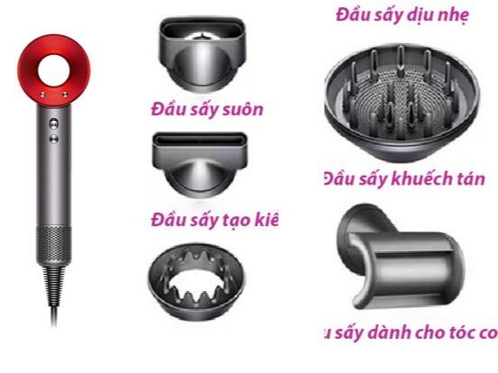 Máy Sấy Tóc Ion Âm Không Cánh Công Suất Cao 6