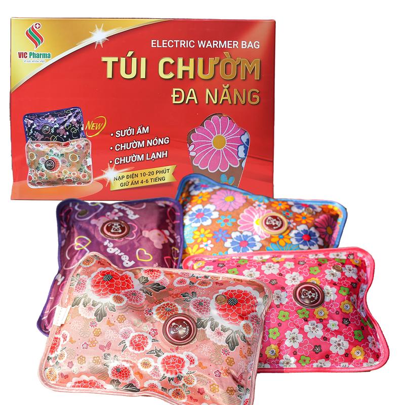 Túi chườm bụng kinh Đa năng nóng, lạnh cắm Điện, - Giữ ấm - sưởi chân tay, bụng ...