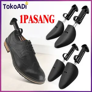 Sepasang Adjustable Shoe Tree Saddle Holder / Penyanggah Sepatu / Catokan Sepatu / Shoe Tree
