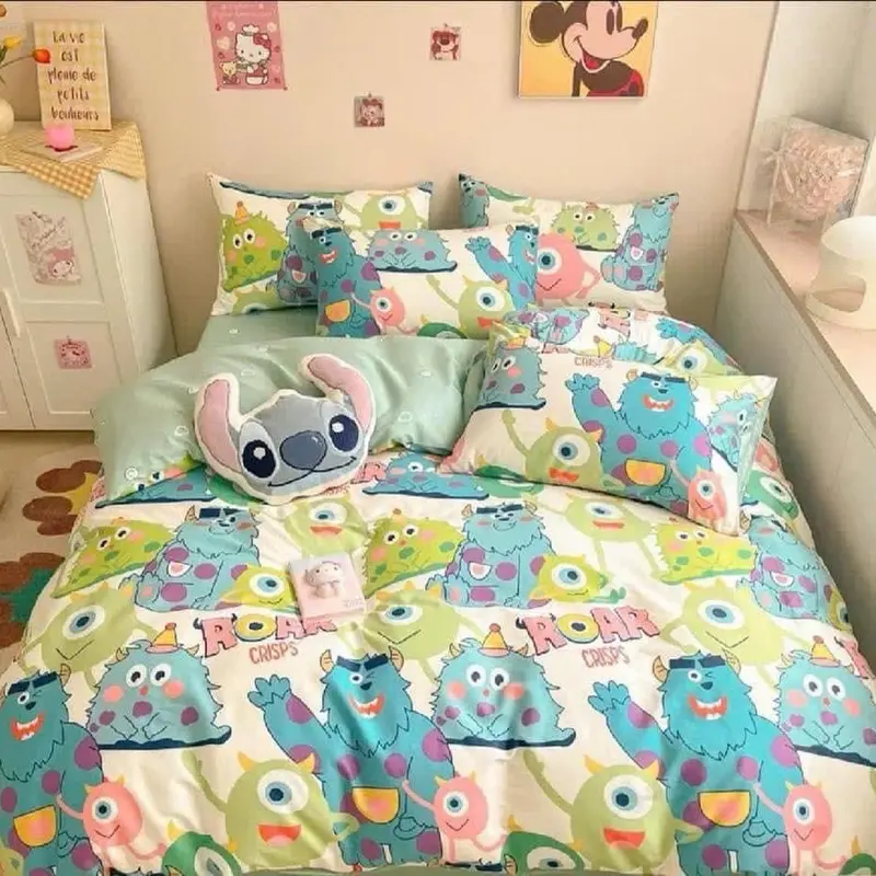 Bộ 5 món PHAO ( 2 vỏ gối đầu + 1 ga + 1 vỏ gối ôm + 1 chăn dày dặn ) 0