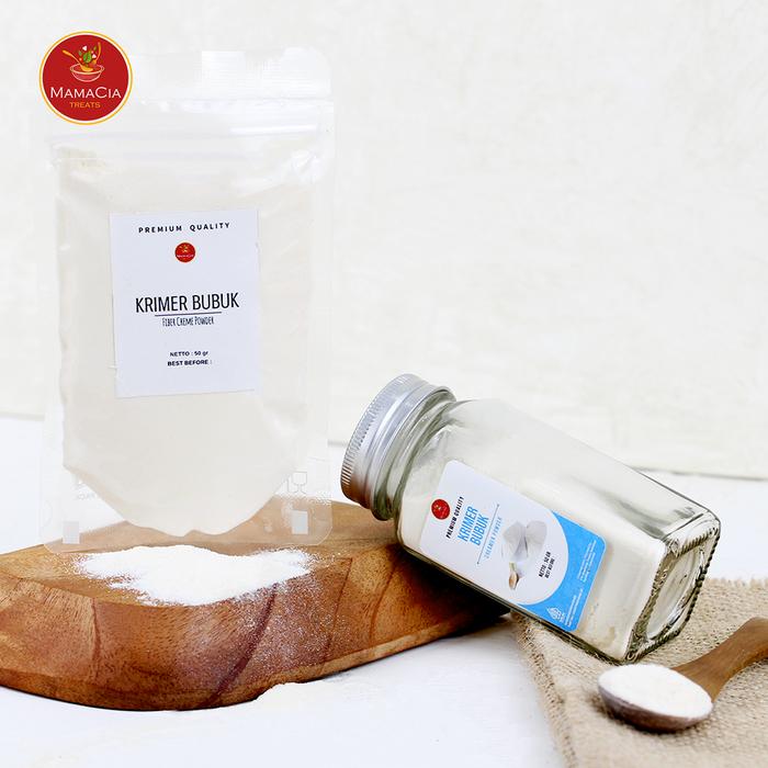 Gambar Mamacia Treats Krimer Bubuk / Creamer Powder Premium Non Dairy 50 gr - Botol Kaca dari Mamacia Treats Kota Surabaya Tokopedia