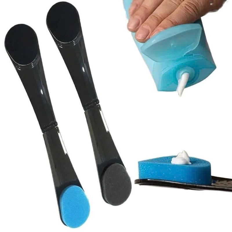 Cây thoa kem lưng cọ mút xốp có thể gập lại siêu tiện dụng - NANA BEAUTY 4