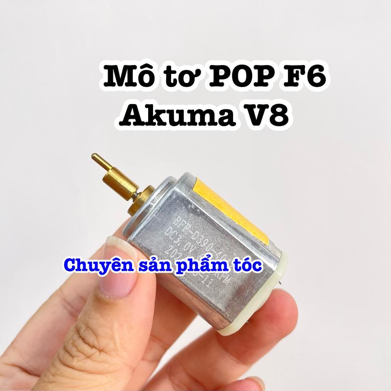 Mô tơ tông đơ POP F6 AKUMA V8 JAME 1070 1010 công suất lớn chất liệu cao cấp bền bỉ tốc độ 6500rmp thay thế tông đơ cũ nâng cấp hiệu suất