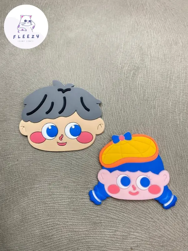 JIBBITZ FLEEZY PIN AKSESORIES - COUPLE 2D 0
