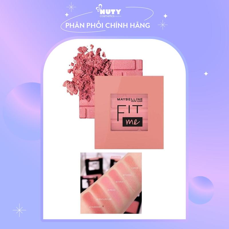 Phấn Má Hồng Maybelline Fit Me Mono Blush 4.5g