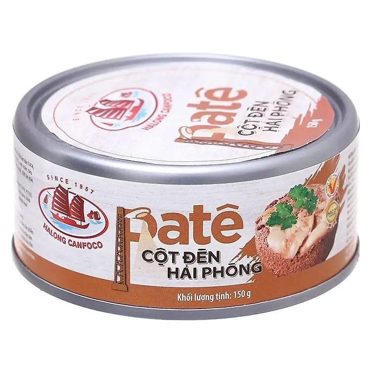 PA TÊ CỘT ĐÈN HẢI PHÒNG HỘP 150G/ PATE CỘT ĐÈN