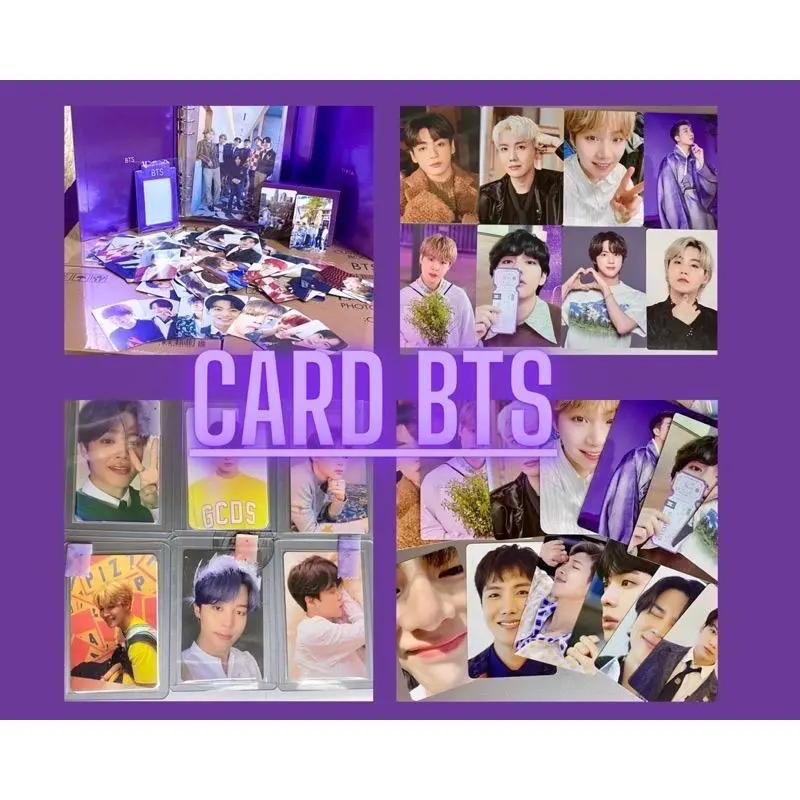 Hộp ảnh lucky box BTS sieu xinh