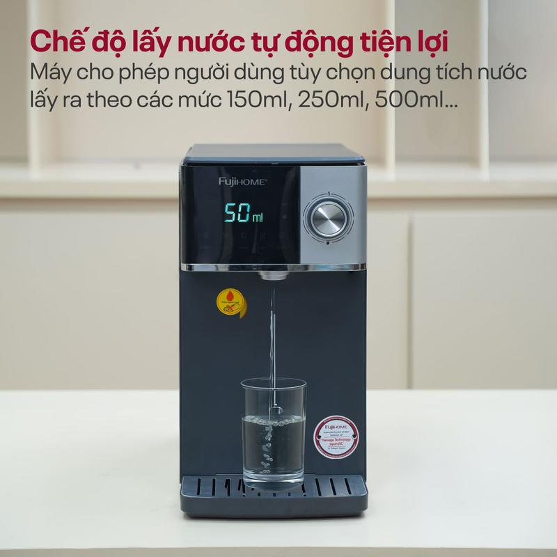Máy lọc nước RO nóng lạnh FUỊHOME WP302C Lọc RO siêu tốc, khử khuẩn UV - Bảo hành 24 tháng 8