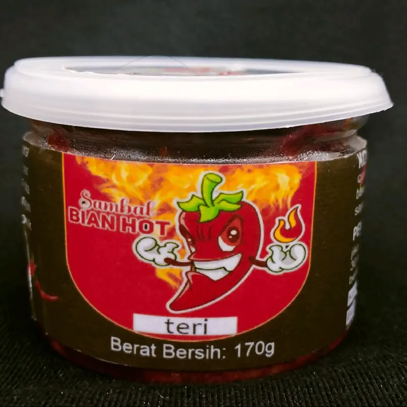 Sambal Bian Hot Teri Merah 1