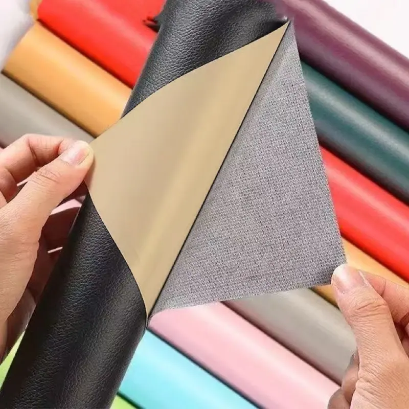 Self Adhesive PU Leather Fabric Patch Car Seat Sofa Repairing Patches Stick-On Leather PU Fabrics Stickers Patches