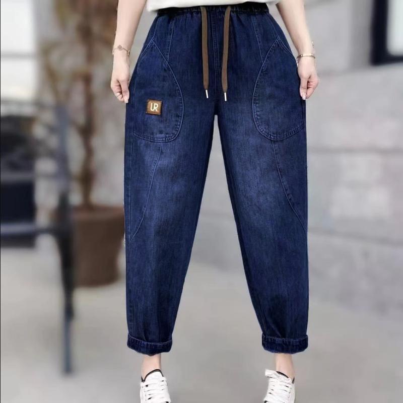 Quần jeans mềm dáng baggy chuẩn dáng có size đến 75kg 8