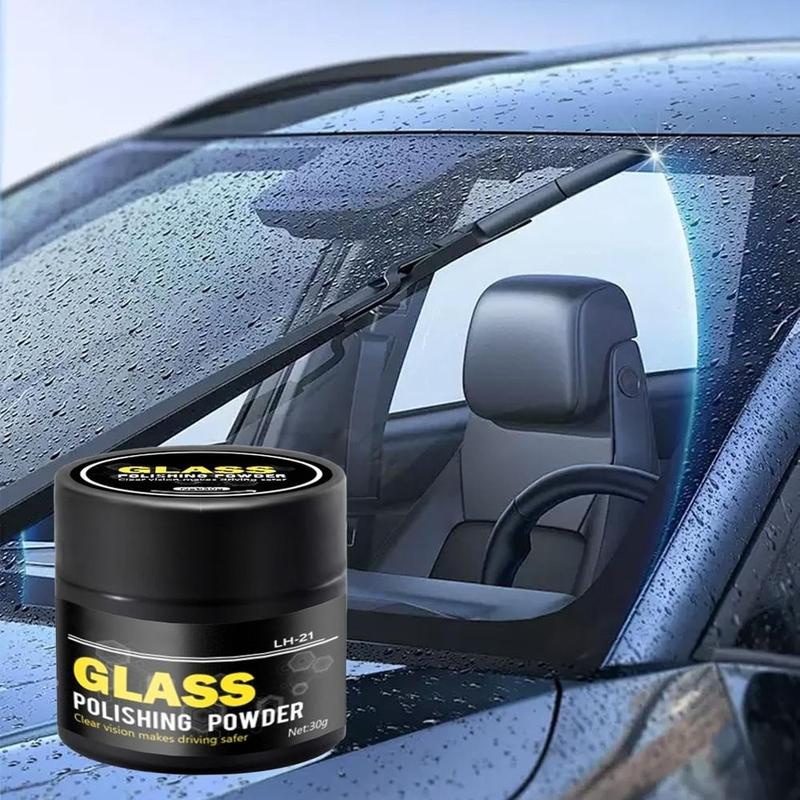 Product Introduction of Hot Glass Cleaning Glass Scratch Remover Glass Polishing Oil Film Remove Car Glass Cleaning Powder Windshield Polish Safe Glass Polishing Powder For Home Glass Shower Doors 13