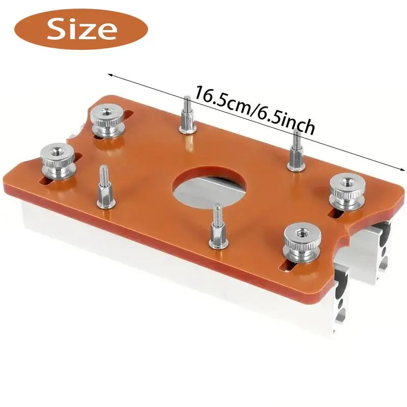 2 in 1 Connection Piece Buckle, Cabinet Wardrobe Furniture Invisible Slot Board Tool, Suitable for Woodworking DIY, Home Decoration 1