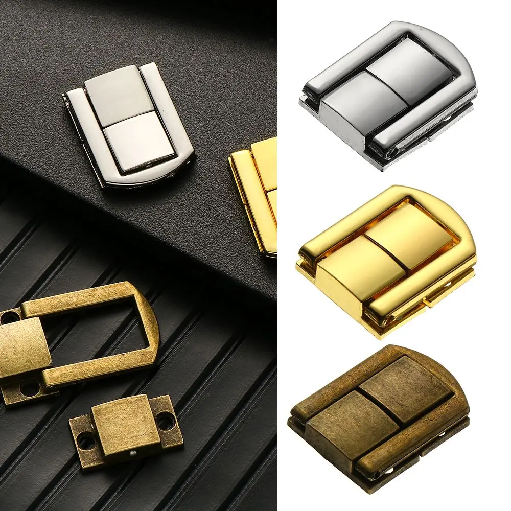 Zinc Alloy Suitcase Buckle  Chest Box Antique Box Hasps Catch Latches Leather Bag Buckle Clasp Alloy Lock
