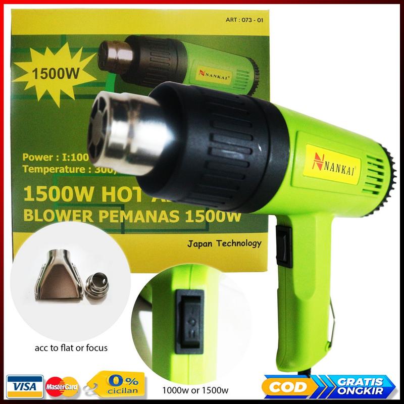 Product Introduction of [cuci gudang] Hot Air Gun XENON HG003 Heatgun Pemanas Sticker  dan Kaca Film Murah Berkualitas 14