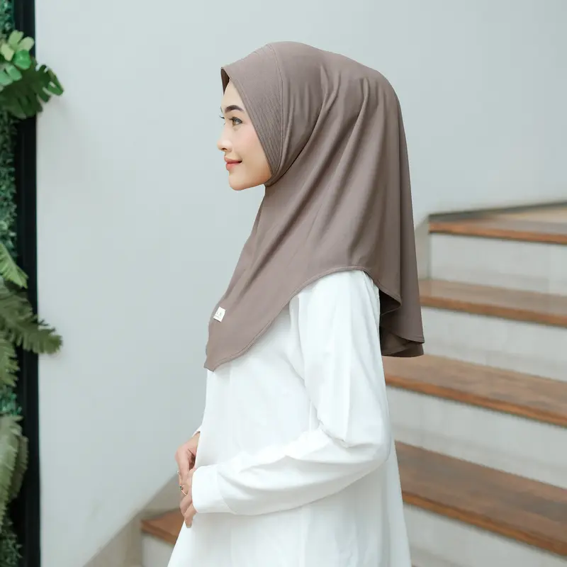 𝐒𝐇𝐄𝐄𝐕𝐀 - CELIA M | BERGO SOFTPAD JILBAB INSTAN SIZE M JERSEY SHEEVA HIJAB PREMIUM Simple Muslim Kerudung Khimar Wanita 7